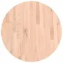 Tablero redondo de madera maciza de haya Ø60x2,5 cm de , Tableros para mesas - Ref: Foro24-355916, Precio: 58,94 €, Descuento: %