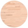 Tablero redondo de madera maciza de haya Ø40x4 cm de , Tableros para mesas - Ref: Foro24-355921, Precio: 43,18 €, Descuento: %
