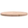 Tablero redondo de madera maciza de haya Ø60x4 cm de , Tableros para mesas - Ref: Foro24-355923, Precio: 77,88 €, Descuento: %
