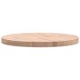 Tablero redondo de madera maciza de haya Ø60x4 cm de , Tableros para mesas - Ref: Foro24-355923, Precio: 77,39 €, Descuento: %