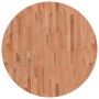 Tablero redondo de madera maciza de haya Ø90x2,5 cm de , Tableros para mesas - Ref: Foro24-355940, Precio: 119,49 €, Descuent...