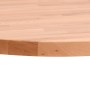 Tablero redondo de madera maciza de haya Ø90x2,5 cm de , Tableros para mesas - Ref: Foro24-355940, Precio: 119,49 €, Descuent...