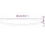 Solid beech wood round board Ø90x2.5 cm by , Table tops - Ref: Foro24-355940, Price: 117,50 €, Discount: %