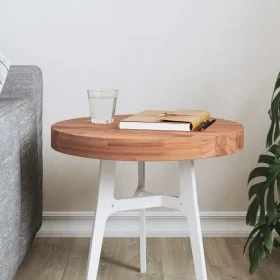 Tablero redondo de madera maciza de haya Ø40x4 cm de , Tableros para mesas - Ref: Foro24-355942, Precio: 46,72 €, Descuento: %