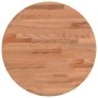 Round solid beech wood board Ø40x4 cm by , Table tops - Ref: Foro24-355942, Price: 46,72 €, Discount: %
