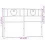 Cabecero de metal negro 160 cm de , Cabeceros y pies de cama - Ref: Foro24-355498, Precio: 31,28 €, Descuento: %