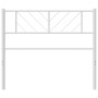 Cabecero de metal blanco 90 cm de , Cabeceros y pies de cama - Ref: Foro24-372256, Precio: 20,47 €, Descuento: %