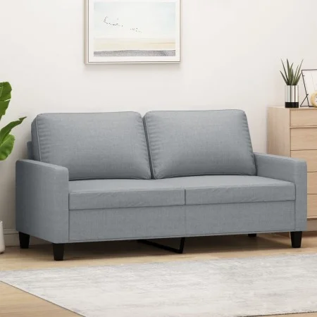 Sofá de 2 plazas de tela gris claro 140 cm de , Sofás - Ref: Foro24-359163, Precio: 202,22 €, Descuento: %