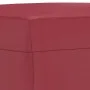 3-piece red dyed faux leather sofa set with cushions by , Sofas - Ref: Foro24-3201426, Price: 507,58 €, Discount: %