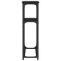 Mesa consola madera de ingeniería negra 90x22,5x75 cm de , Mesas auxiliares - Ref: Foro24-834090, Precio: 43,20 €, Descuento: %