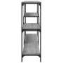 Mesa consola madera contrachapada gris Sonoma 160x32x95 cm de , Mesas auxiliares - Ref: Foro24-833958, Precio: 87,80 €, Descu...