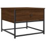 Mesa de centro madera de ingeniería roble marrón 51x51x40 cm de , Mesas de centro - Ref: Foro24-833979, Precio: 39,97 €, Desc...
