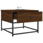 Mesa de centro madera de ingeniería roble marrón 51x51x40 cm de , Mesas de centro - Ref: Foro24-833979, Precio: 39,97 €, Desc...
