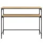 Engineered wood Sonoma oak console table 100x35.5x75 cm by , Side tables - Ref: Foro24-834046, Price: 49,95 €, Discount: %