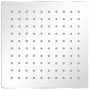 Cabezal de ducha cuadrado efecto lluvia acero inoxidable 20x20 de vidaXL, Cabezales de ducha - Ref: Foro24-142159, Precio: 20...