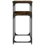 Konsolentisch Holzwerkstoff Eiche geräuchert 100x35,5x75 cm von , Seitentische - Ref: Foro24-834067, Preis: 49,05 €, Rabatt: %