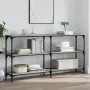 Mesa consola madera de ingeniería gris Sonoma 150x29x75 cm de , Mesas auxiliares - Ref: Foro24-834108, Precio: 82,10 €, Descu...