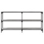 Mesa consola madera de ingeniería gris Sonoma 150x29x75 cm de , Mesas auxiliares - Ref: Foro24-834108, Precio: 83,41 €, Descu...