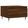 Mesa de centro madera de ingeniería marrón roble 50x46x35 cm de , Mesas de centro - Ref: Foro24-830858, Precio: 37,74 €, Desc...
