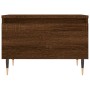 Mesa de centro madera de ingeniería marrón roble 50x46x35 cm de , Mesas de centro - Ref: Foro24-830858, Precio: 38,12 €, Desc...
