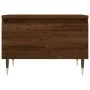 Mesa de centro madera de ingeniería marrón roble 50x46x35 cm de , Mesas de centro - Ref: Foro24-830858, Precio: 37,74 €, Desc...