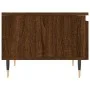 Mesa de centro madera de ingeniería marrón roble 50x46x35 cm de , Mesas de centro - Ref: Foro24-830858, Precio: 37,74 €, Desc...