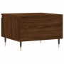 Mesa de centro madera de ingeniería marrón roble 50x46x35 cm de , Mesas de centro - Ref: Foro24-830858, Precio: 38,12 €, Desc...