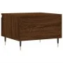 Mesa de centro madera de ingeniería marrón roble 50x46x35 cm de , Mesas de centro - Ref: Foro24-830858, Precio: 37,74 €, Desc...