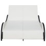Tumbona doble con cojín de ratán sintético negra de vidaXL, Tumbonas - Ref: Foro24-41977, Precio: 343,93 €, Descuento: %