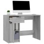 Escritorio de madera contrachapada gris Sonoma 100x50x75 cm de , Escritorios - Ref: Foro24-817127, Precio: 95,42 €, Descuento: %