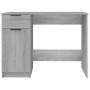 Escritorio de madera contrachapada gris Sonoma 100x50x75 cm de , Escritorios - Ref: Foro24-817127, Precio: 95,42 €, Descuento: %