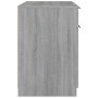 Escritorio de madera contrachapada gris Sonoma 100x50x75 cm de , Escritorios - Ref: Foro24-817127, Precio: 95,42 €, Descuento: %