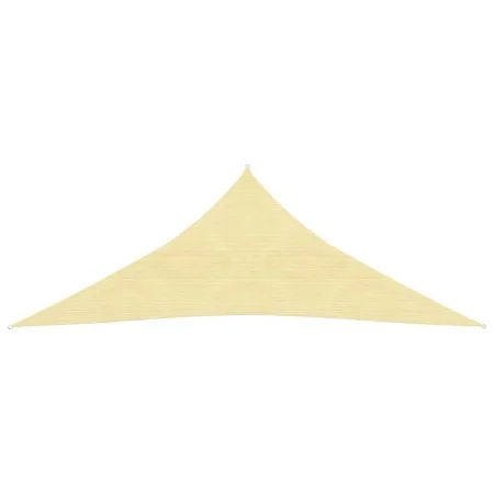 Toldo de vela triangular HDPE 3,6x3,6x3,6 m beige de vidaXL, Sombrillas - Ref: Foro24-42285, Precio: 22,65 €, Descuento: %