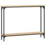 Mesa consola madera de ingeniería roble Sonoma 100x22,5x75 cm de , Mesas auxiliares - Ref: Foro24-834016, Precio: 38,34 €, De...