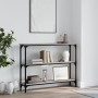 Mesa consola madera de ingeniería gris Sonoma 100x22,5x75 cm de , Mesas auxiliares - Ref: Foro24-834028, Precio: 48,67 €, Des...