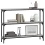Mesa consola madera de ingeniería gris Sonoma 100x22,5x75 cm de , Mesas auxiliares - Ref: Foro24-834028, Precio: 48,09 €, Des...