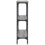 Mesa consola madera de ingeniería gris Sonoma 100x22,5x75 cm de , Mesas auxiliares - Ref: Foro24-834028, Precio: 48,67 €, Des...