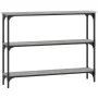 Mesa consola madera de ingeniería gris Sonoma 100x22,5x75 cm de , Mesas auxiliares - Ref: Foro24-834028, Precio: 48,09 €, Des...