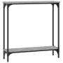 Mesa consola madera de ingeniería gris Sonoma 75x22,5x75 cm de , Mesas auxiliares - Ref: Foro24-834023, Precio: 38,20 €, Desc...