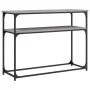 Sonoma gray engineered wood console table 100x35.5x75 cm by , Side tables - Ref: Foro24-834068, Price: 50,61 €, Discount: %