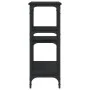 Mesa consola madera de ingeniería negra 102x29x75 cm de , Mesas auxiliares - Ref: Foro24-834080, Precio: 59,40 €, Descuento: %