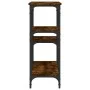 Mesa consola madera de ingeniería roble ahumado 102x29x75 cm de , Mesas auxiliares - Ref: Foro24-834082, Precio: 54,73 €, Des...