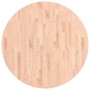 Tablero redondo de madera maciza de haya Ø90x1,5 cm de , Tableros para mesas - Ref: Foro24-355912, Precio: 93,91 €, Descuento: %