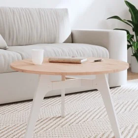 Tablero redondo de madera maciza de haya Ø70x1,5 cm de , Tableros para mesas - Ref: Foro24-355910, Precio: 50,97 €, Descuento: %