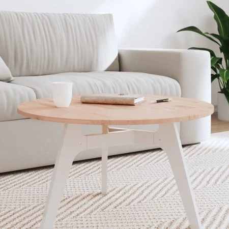 Round solid beech wood board Ø70x1.5 cm by , Table tops - Ref: Foro24-355910, Price: 50,97 €, Discount: %