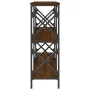 Mesa consola madera de ingeniería marrón roble 200x28x80,5 cm de , Mesas auxiliares - Ref: Foro24-835433, Precio: 66,94 €, De...