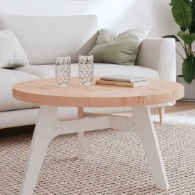 Tablero redondo de madera maciza de haya Ø80x4 cm de , Tableros para mesas - Ref: Foro24-355925, Precio: 131,02 €, Descuento: %