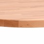 Tablero redondo de madera maciza de haya Ø80x4 cm de , Tableros para mesas - Ref: Foro24-355946, Precio: 150,06 €, Descuento: %
