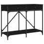 Mesa consola madera de ingeniería negra 100x39x78,5 cm de , Mesas auxiliares - Ref: Foro24-835484, Precio: 48,06 €, Descuento: %