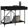 Mesa consola madera de ingeniería negra 100x39x78,5 cm de , Mesas auxiliares - Ref: Foro24-835484, Precio: 65,62 €, Descuento: %
